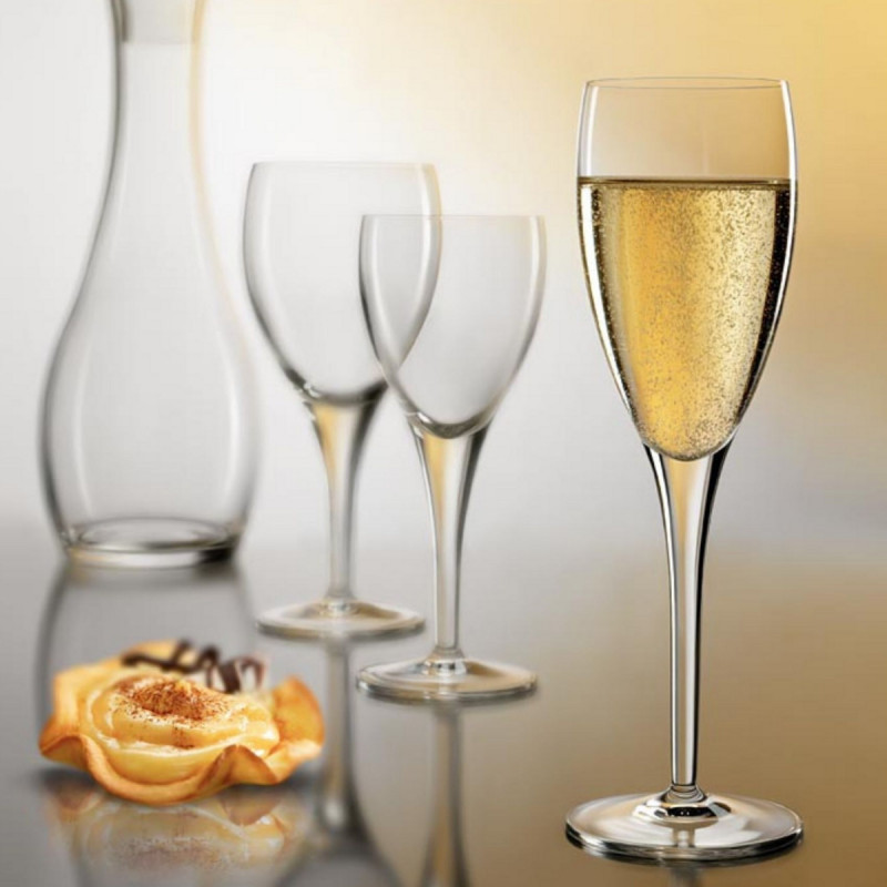 Flûte verre cristallin 14,2 cl Dream Luigi Bormioli