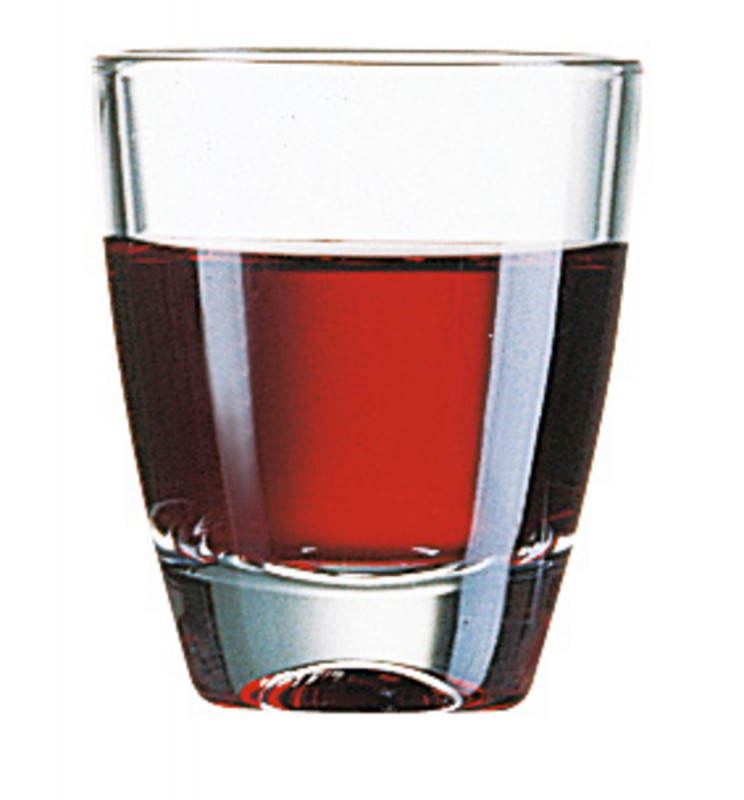 Shooter rond transparent verre Ø 4,2 cm Gin Arcoroc