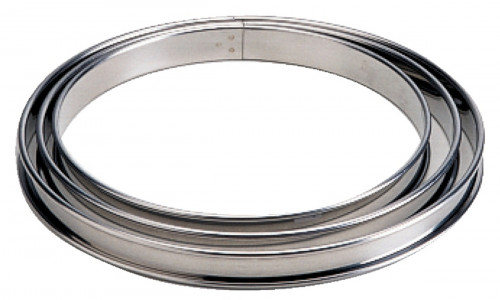 Cercle à tarte inox Sans revêtement Ø 20 cm 2 cm Gobel
