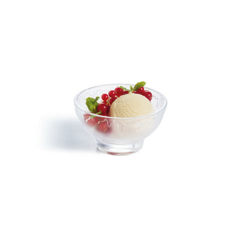 Coupe à dessert rond transparent verre Ø 10,8 cm Pepite Arcoroc