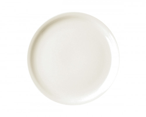 Assiette plate rond ivoire porcelaine vitrifiée Ø 27,7 cm Ska Rak