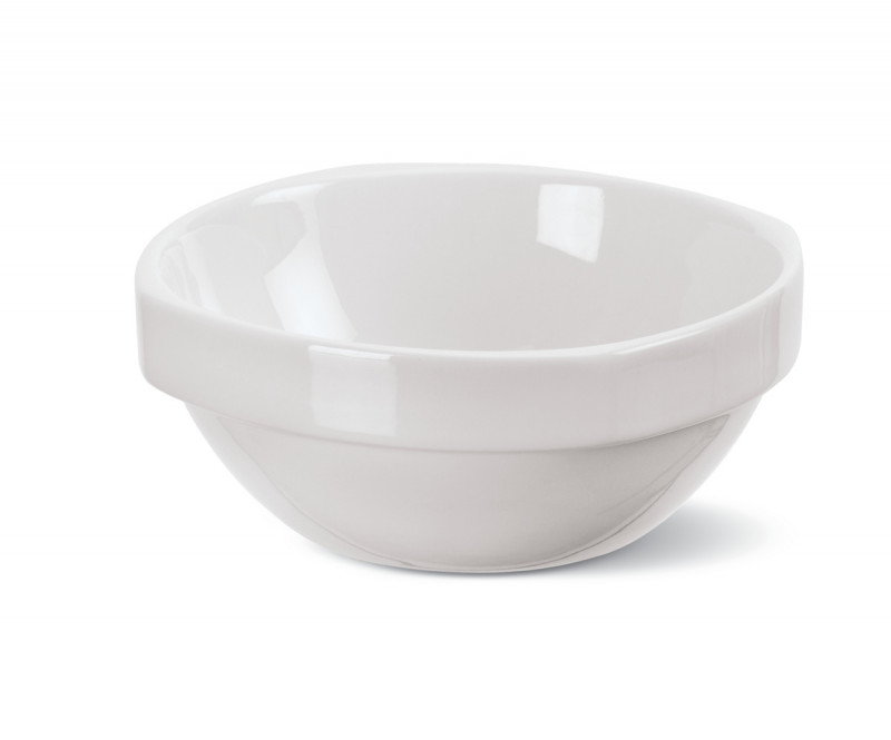 Bol rond ivoire porcelaine vitrifiée 40 cl Ø 13 cm Ska Rak