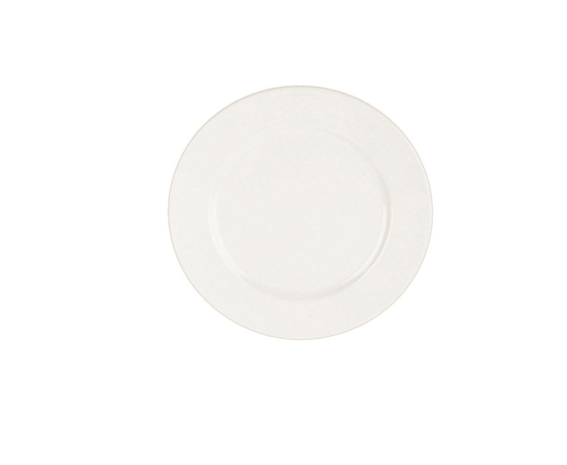Assiette plate rond ivoire porcelaine vitrifiée Ø 31 cm Banquet Rak