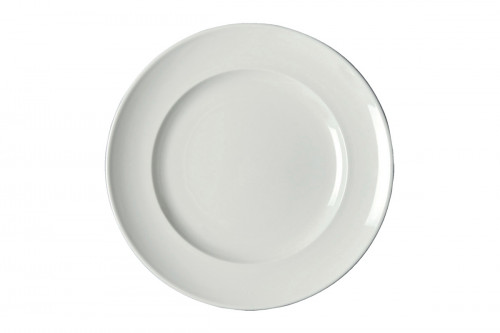 Assiette plate rond ivoire porcelaine vitrifiée Ø 20,7 cm Classic Gourmet Rak