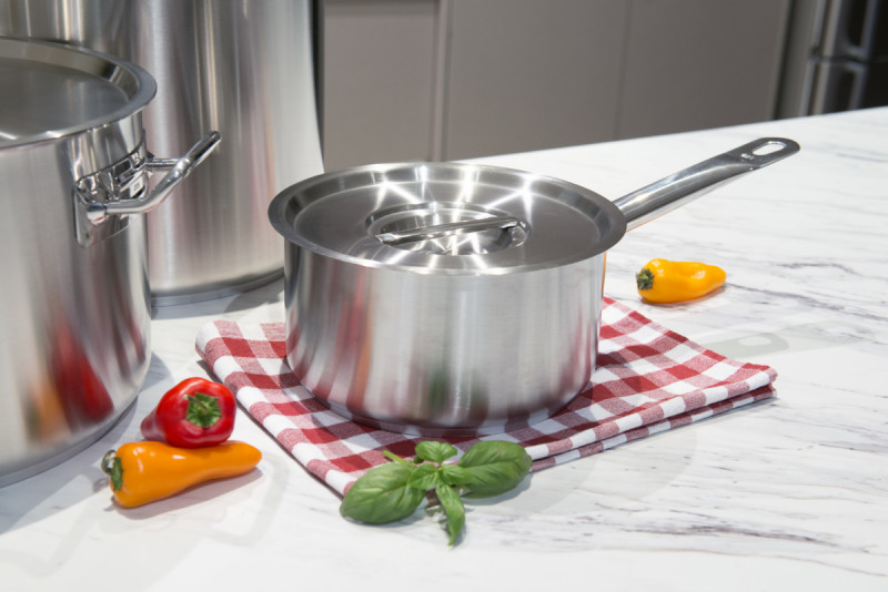 Casserole inox Ø 18 cm 9,5 cm 2,4 L Ecoplus Pro.cooker