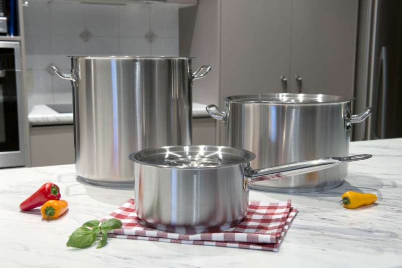 Braisière inox Sans revêtement Sans couvercle Ø 28 cm 18,5 cm 11 L Ecoplus Pro.cooker