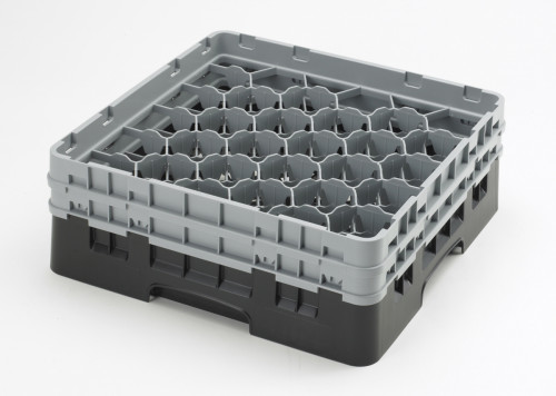 Casier lave-verres 30 compartiments 50x50x22,5 cm 7,94 cm 17,5 cm Camrack Cambro