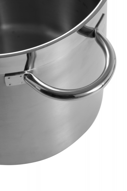 Marmite inox Sans revêtement Sans couvercle Ø 40 cm 40 cm 50 L Qualiplus Pro.cooker