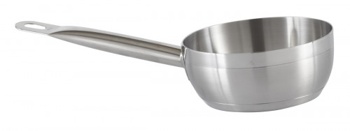 Sauteuse conique inox Ø 24 cm 8 cm 3,6 L Qualiplus Pro.cooker