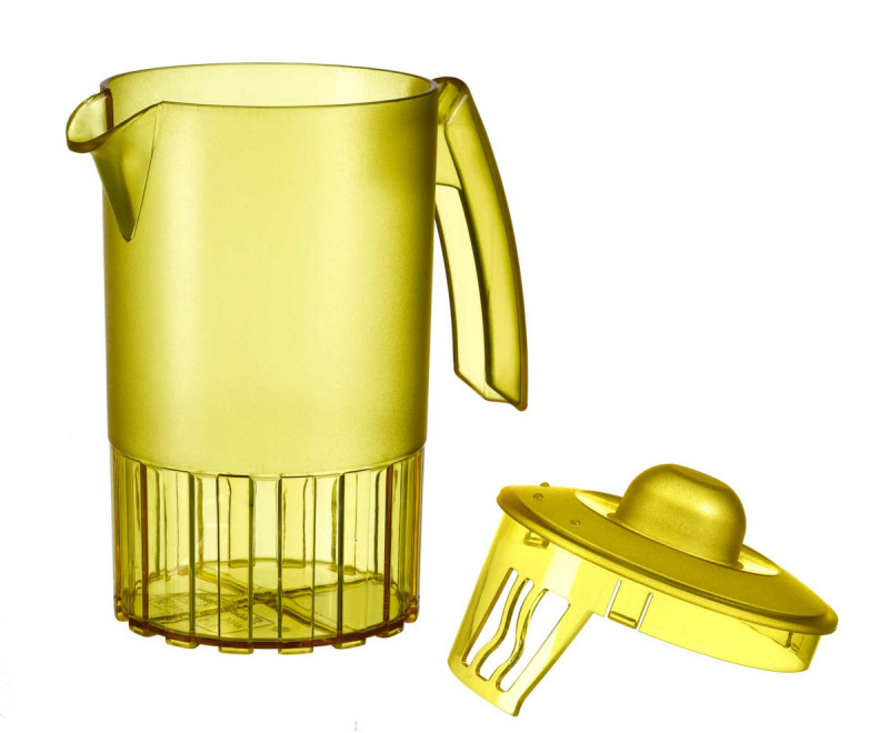 Couvercle pour pichet jaune copolyester 1 L Vaisselle Copolyester Saint Romain