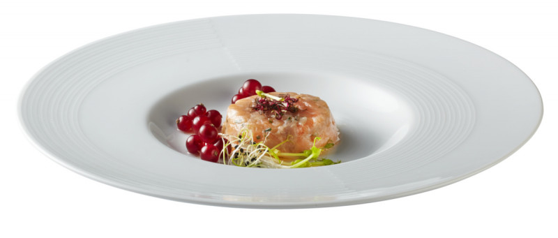 Assiette plate rond blanc porcelaine Ø 31 cm Gourmet