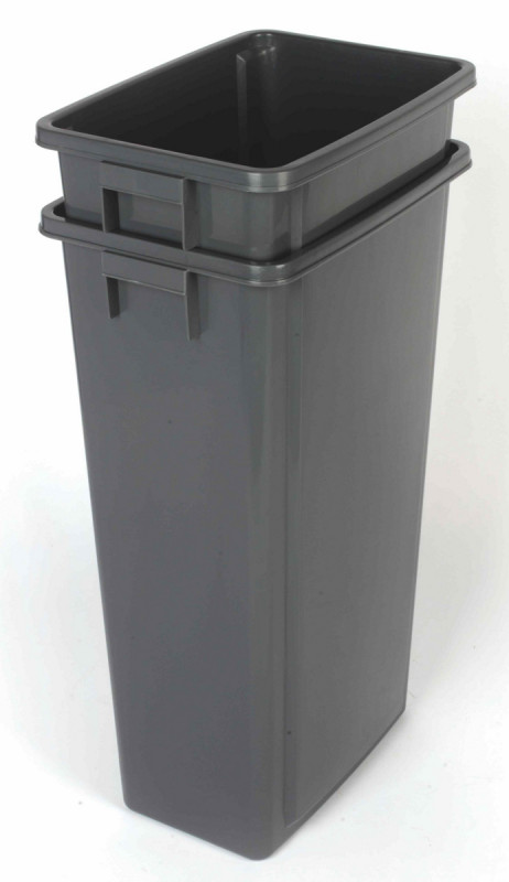 Collecteur plastique 80 L gris Tri Selectif Probbax