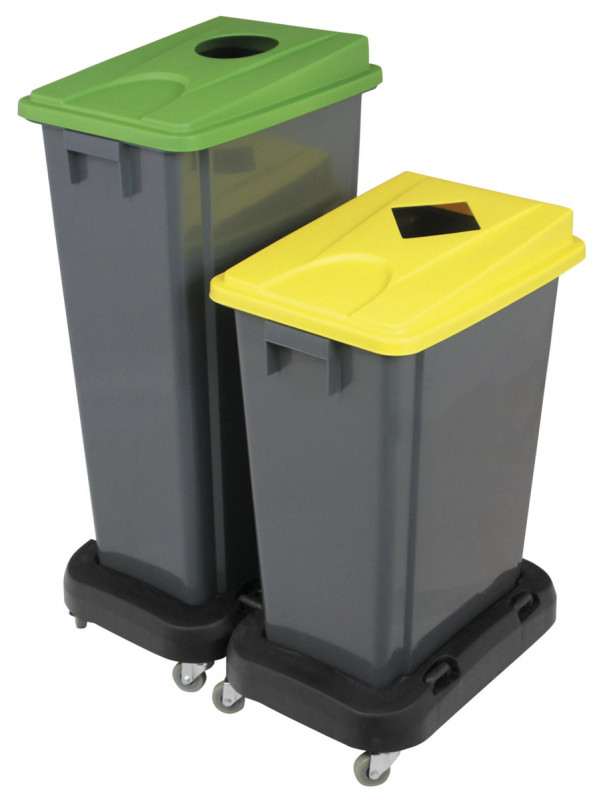 Collecteur plastique 60 L gris Tri Selectif Probbax