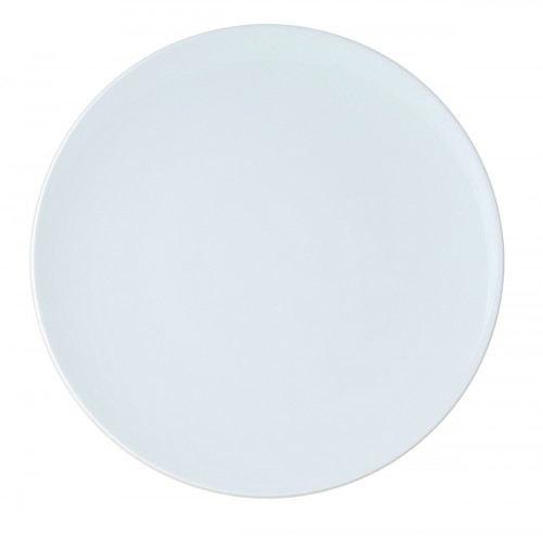 Assiette coupe plate rond blanc porcelaine vitrifiée Ø 17 cm Coupe Astera