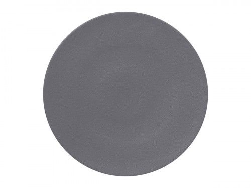 Assiette plate rond Gris stone porcelaine vitrifiée Ø 29 cm Neo Fusion Rak
