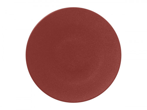 Assiette coupe creuse rond rouge porcelaine vitrifiée Ø 29,9 cm Neo Fusion Rak