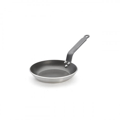 Poêle rond aluminium Revêtement anti-adhésif Ø 20 cm Choc Resto Induction De Buyer