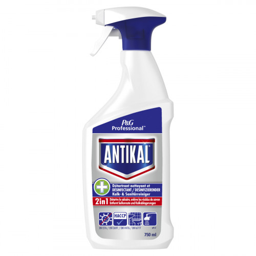 Spray anticalcaire désinfectant 750 ml Antikal