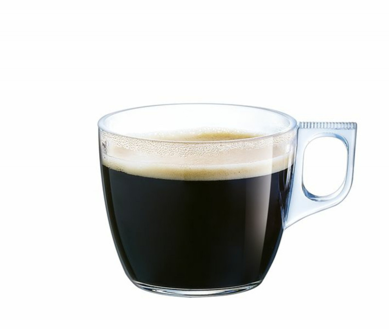 Tasse à thé rond transparent verre trempé 22 cl Ø 10,7 cm Voluto Arcoroc