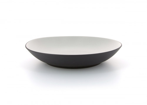 Assiette coupe creuse rond gris porcelaine culinaire Ø 27 cm Revol