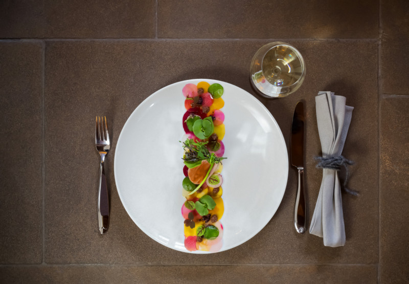 Sous-tasse à expresso rond blanc porcelaine vitrifiée Ø 12,5 cm Vintage Rak