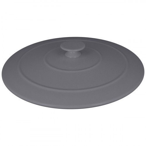 Couvercle pour cocotte rond gris porcelaine vitrifiée Ø 21,1 cm Chefs Fusion Rak