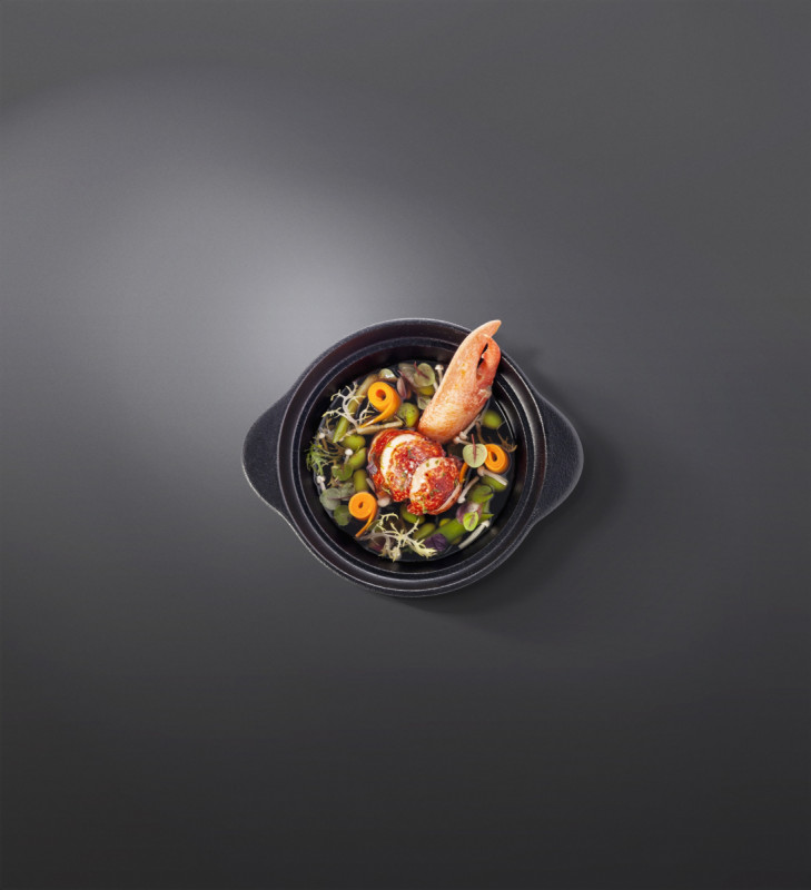 Ramequin rond rouge porcelaine vitrifiée Ø 11 cm Chefs Fusion Rak