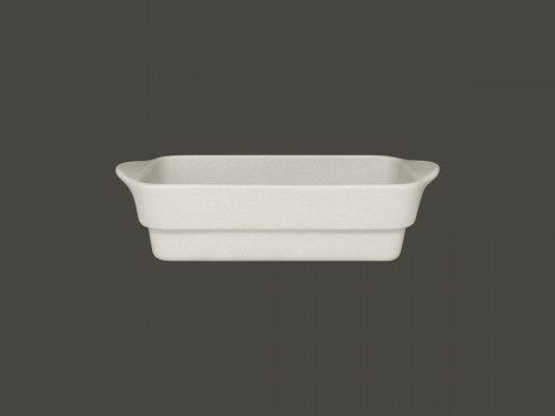 Terrine rectangulaire blanc porcelaine vitrifiée 24x10 cm Chefs Fusion Rak