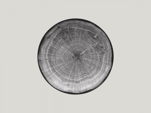 Assiette coupe creuse rond beech porcelaine vitrifiée Ø 25,9 cm Woodart Rak
