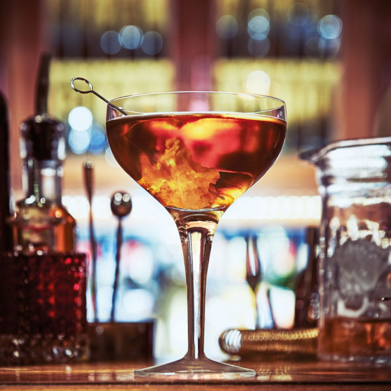 Coupe à cocktail verre cristallin 22,5 cl Michelangelo Luigi Bormioli