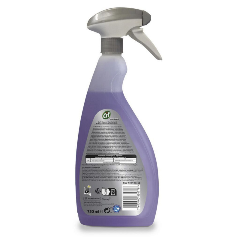 Nettoyant dégraissant désinfectant 750 ml Cif