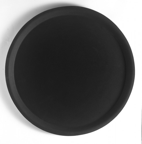 Plateau anti-dérapant plastique noir Ø 35,5 cm Camtread Cambro
