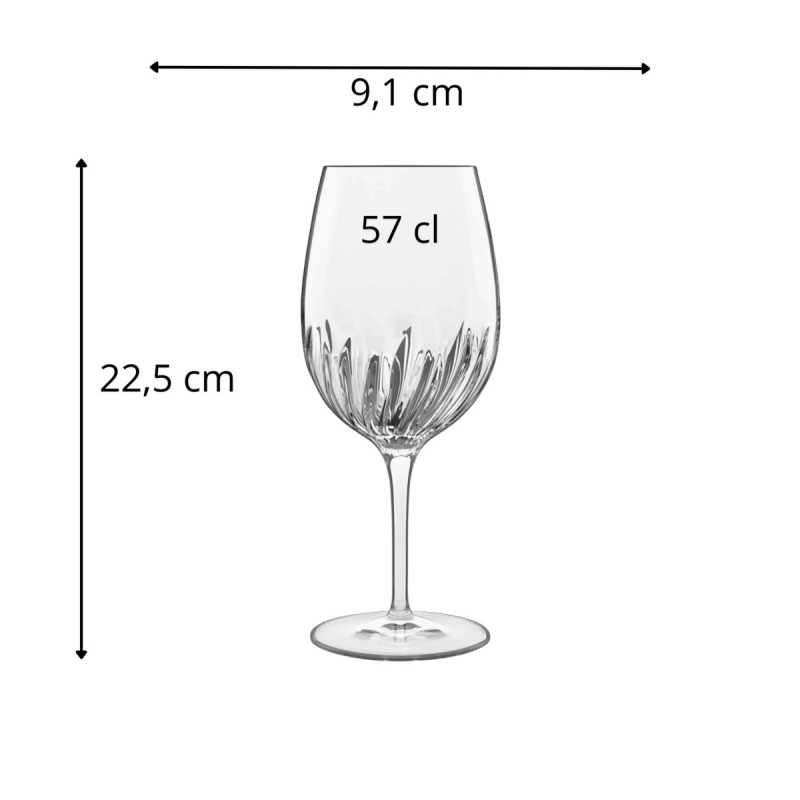 Verre à cocktail verre cristallin 57 cl Mixology Luigi Bormioli