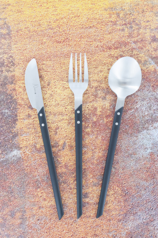 Fourchette à gâteau inox 18/10 14,5 cm Nara Eternum