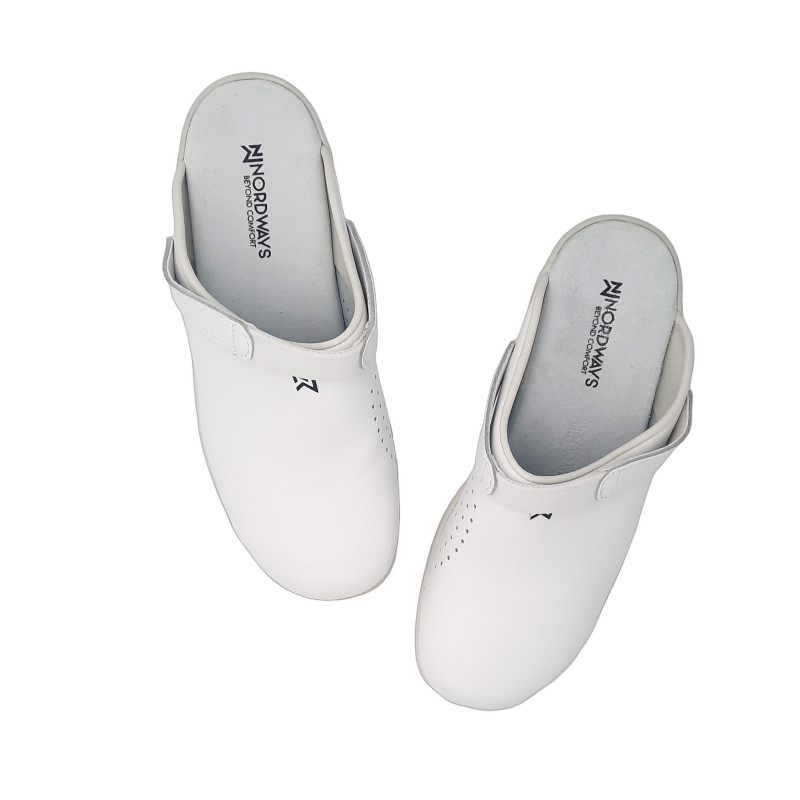 Sabot de sécurité blanc 46 Bjornson Evo Nordways