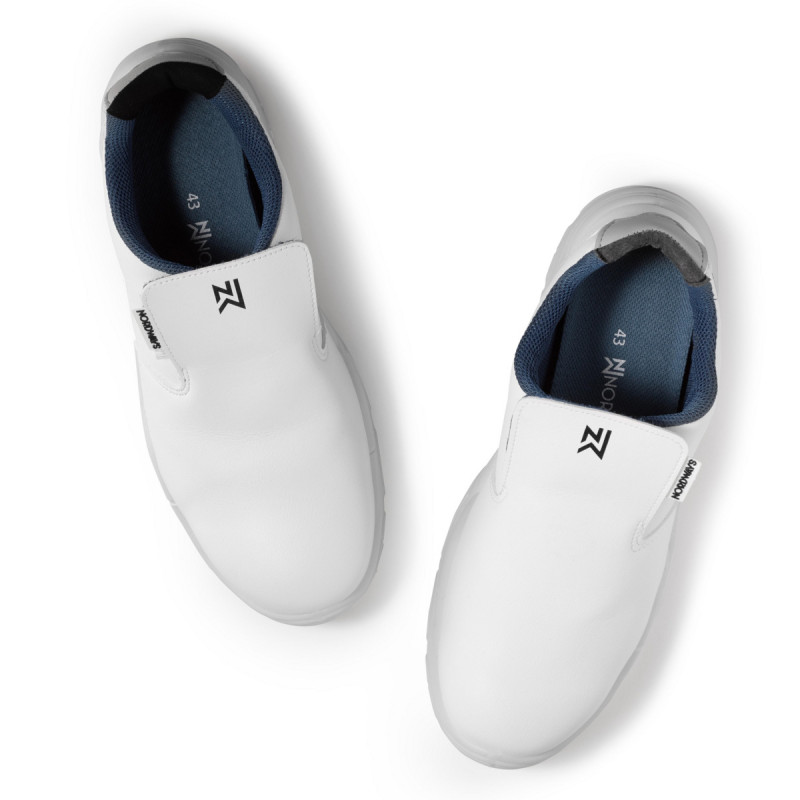 Mocassins de sécurité blanc 40 Brice Plus Nordways