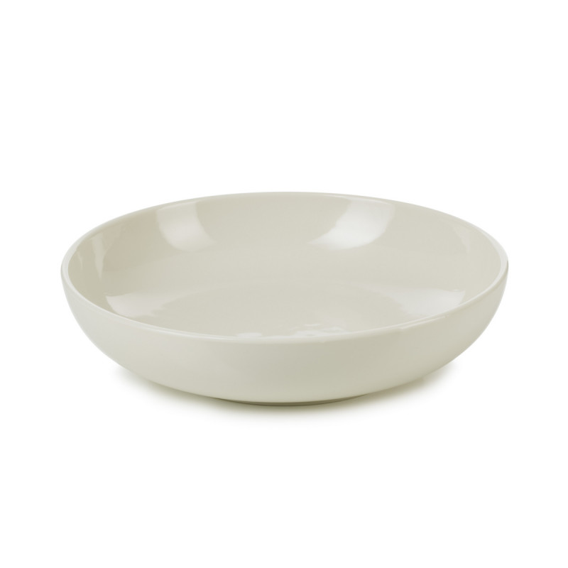 Assiette creuse rond ivoire porcelaine culinaire Ø 17,5 cm Adelie Revol