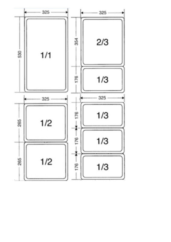 Plat de présentation porcelaine blanc 265x325 mm Zepe