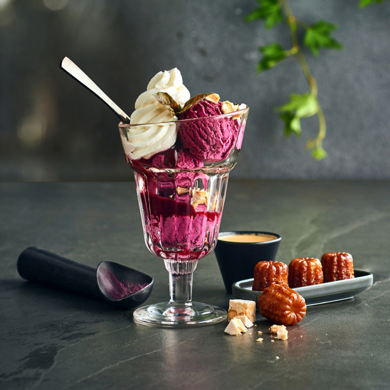 Coupe à dessert verre pressé 37 cl Charlotte La Rochere