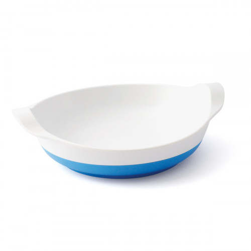 Assiette creuse rond bleu mélamine Ø 21,2 cm Vaisselle Enfance Plastorex