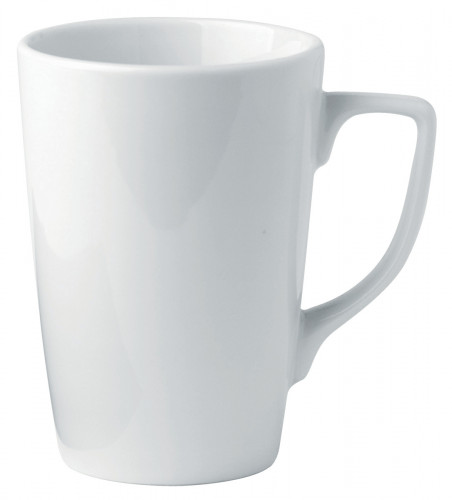 Mug rond blanc porcelaine 25 cl Ø 7,5 cm Ameryka Essentials Collection