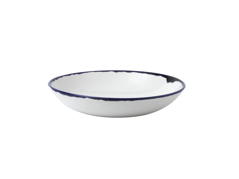 Assiette coupe creuse rond blanc porcelaine vitrifiée Ø 24,8 cm Harvest Dudson