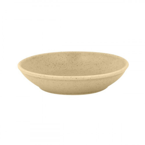 Assiette coupe creuse rond beige porcelaine vitrifiée Ø 9,2 cm Genesis Rak