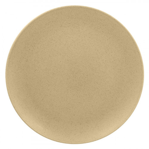 Assiette coupe plate rond beige porcelaine vitrifiée Ø 15 cm Genesis Rak