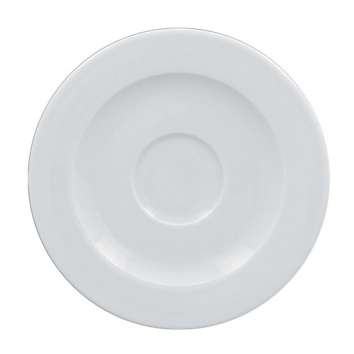 Sous tasse à espresso blanc porcelaine vitrifiée Ø 13 cm Access Rak