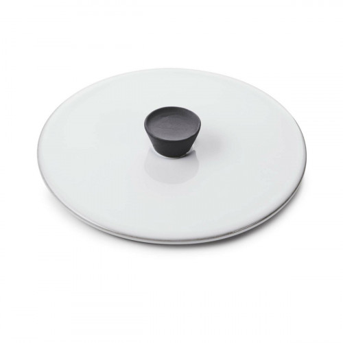 Couvercle pour cocotte blanc porcelaine culinaire Ø 12 cm Caractère Revol
