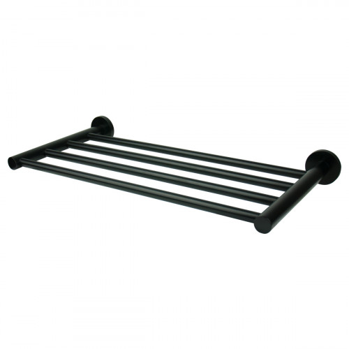 Rack porte-serviettes noir laiton Odessa