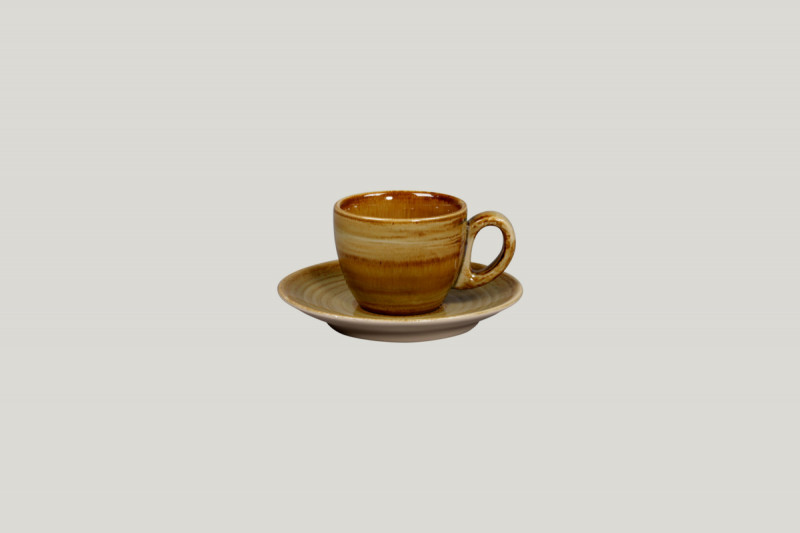 Tasse à expresso beige porcelaine 8 cl Ø 6,5 cm Rakstone Spot Rak