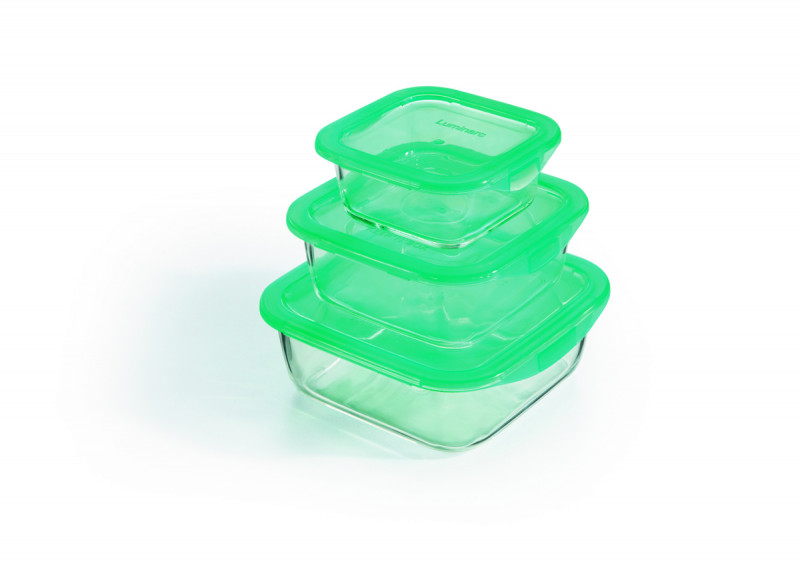 Boîte avec couvercle hermétique transparent verre trempé 14,9 cm Keep'n Box Luminarc