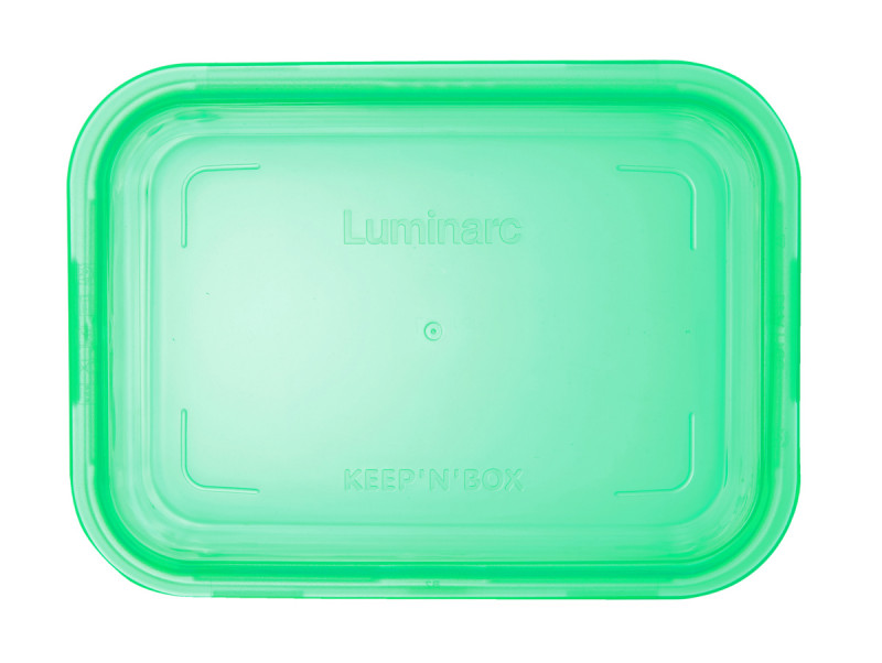 Boîte avec couvercle hermétique rectangulaire transparent verre trempé 20,5 cm Keep'n Box Luminarc